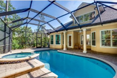 Luxury pool installation