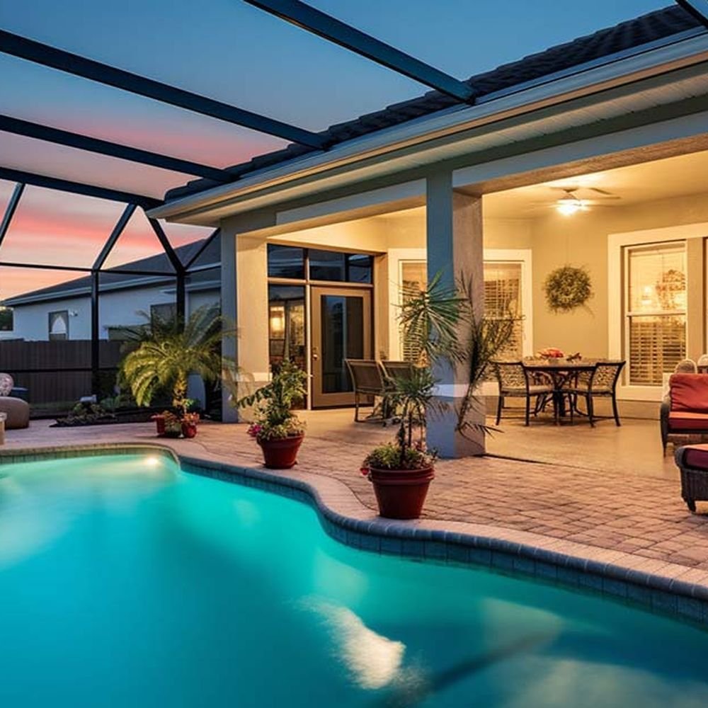 Contemporary pool wiring